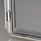 M&T Displays Opti Frame 8.5 in. X 11 in.  Poster Size 1 in. Silver Color Profile, Mitred Corner, w/Back Support UCP255N181x2990 - alternate 3